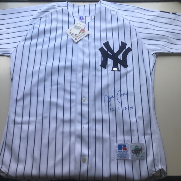 Signed David Cone Yankee Jersey